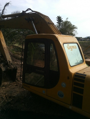 ขายรถแบคโฮ KOMATSU PC120-6 เอกสารอินวอย ระบบไฟเต็ม รถเก่านอก ราคา 850000