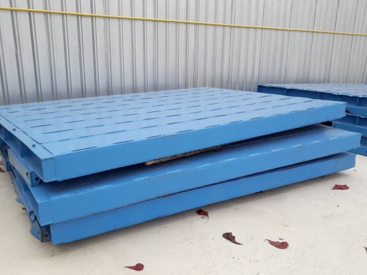 เครื่องชั่งน้ำหนักความยาว สามารถชั่งรถ 18 ล้อ ได้ สภาพดีมาก ทำสีเรียบร้อยแล้ว