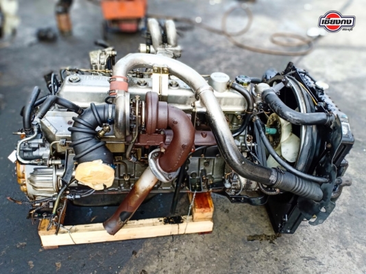 เครื่องยนต์ 6D16 Turbo Inter 260 แรงม้า เก่าญี่ปุ่นสวยสด