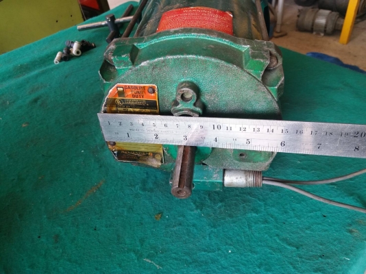 มอเตอร์ ยี่ห้อ RELIANCE ELECTRIC  ขนาด 1/2 แรง ไฟ 220V