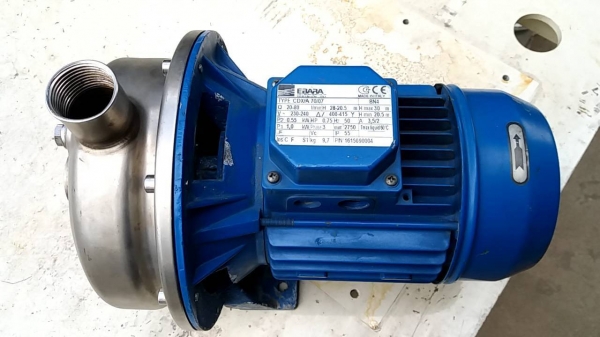 ปั๊มน้ำ Ebara สามเฟส 380V ขนาด 1 แรง