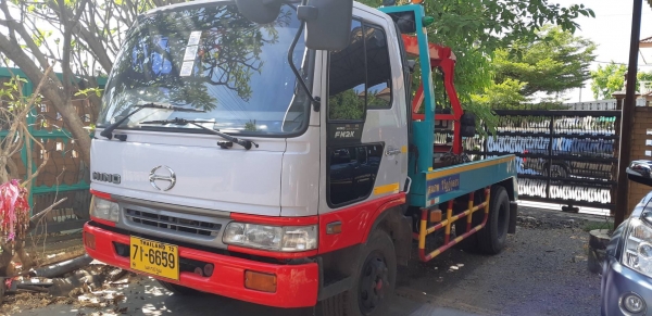 Hino 6 ล้อ Fc4j 145 แรง (รถยกเฉพาะกิจ) สภาพพร้อมใช้ ติดต่อ 089-5367218. 081-4252943