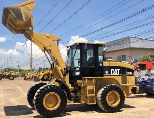 ขายรถตักล้อยาง CAT 924G นำเข้าเองจากญี่ปุ่น สภาพสวยพร้อมใช้ มีVDOการทำงานครับ