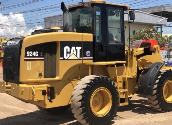 ขายรถตักล้อยาง CAT 924G นำเข้าเองจากญี่ปุ่น สภาพสวยพร้อมใช้ มีVDOการทำงานครับ