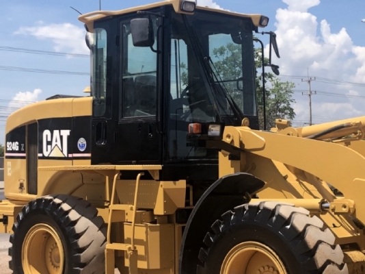 ขายรถตักล้อยาง CAT 924G นำเข้าเองจากญี่ปุ่น สภาพสวยพร้อมใช้ มีVDOการทำงานครับ