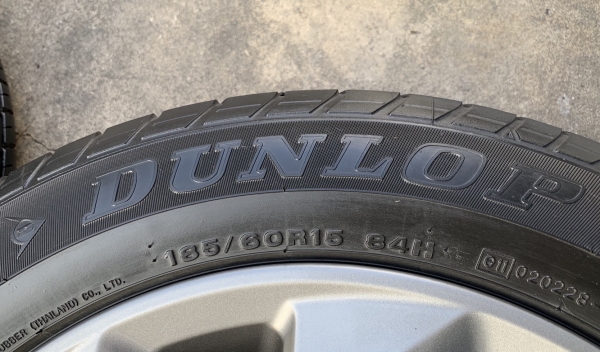ล้อแม็ก Toyota New Vios ขอบ 15 พร้อมยางใหม่ 185-60-15 Dunlop ปี 19 ล้อแม็ก Toyota New Vios ขอบ 15 พร้อมยางใหม่ 185-60-15 Dunlop ปี 19