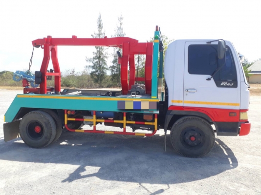 Hino 6 ล้อ Fc4j 145 แรง (รถยกเฉพาะกิจ) เบรคจิฟฟี่ พวงมาลัยพาวเวอร์ มีวินพร้อมต่อระบบต่อลากจูง ยางดี 
