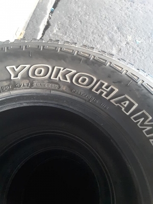 Yokohama AT 265-70-16 สิ้นปี12 สวยๆ 1ชุด Yokohama AT 265-70-16 สิ้นปี12 สวยๆ 1ชุด