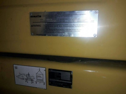 ขายแบคโฮ KOMATSU PC200-8 เอกสารเล่มทะเบียนราคา 1,350,000 ขายแบคโฮ KOMATSU PC200-8 เอกสารเล่มทะเบียนราคา 1,350,000
