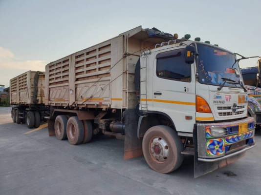 ขายรถพ่วง 22 ล้อ 2 เพลา แม่+ลูก HINO ซีรี้ 344 ปี.55 ปรายปี ราคา.2,420,000 กระบะเหล็กดั้ม อู่.สามมิต ขายรถพ่วง 22 ล้อ 2 เพลา แม่+ลูก HINO ซีรี้ 344 ปี.55 ปรายปี ราคา.2,420,000 กระบะเหล็กดั้ม อู่.สามมิต