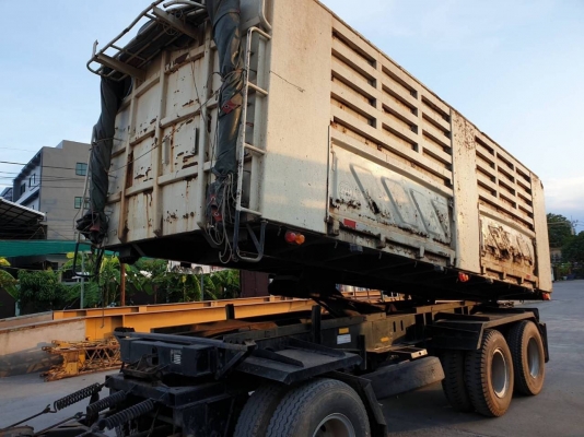 ขายรถพ่วง 22 ล้อ 2 เพลา แม่+ลูก HINO ซีรี้ 344 ปี.55 ปรายปี ราคา.2,420,000 กระบะเหล็กดั้ม อู่.สามมิต