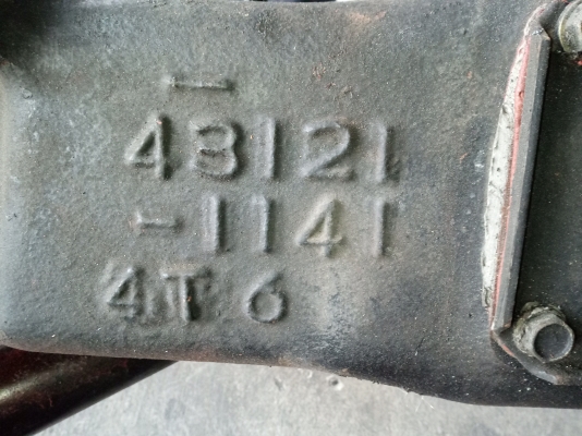 คานหน้า  เพลาท้าย  Hino 4WD