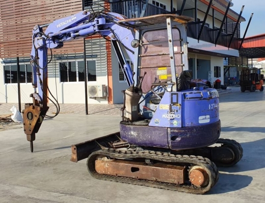 ขายด่วนรถแบคโฮฮิตาชิFX40รุ่นใหม่คอลโทลสั้นน้ำมันปั้มนิ้วดีเทียบเท่าPC40รถนอกสถาพดีพร้อมใช้เพิ่งนำเข้ามายังไม่เคยใช้งานในไทยเลย