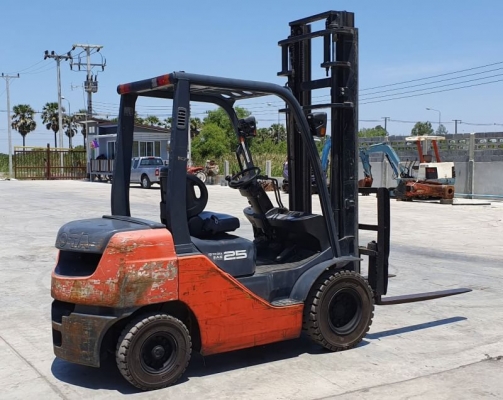 รถฟอร์คลิฟท์ขนาด 2.5 ตัน ยีห้อ TOYOTA 8FD25 เครื่องยนต์ดีเซล1DZ//2 เกียร์ออโตเมติก เสายกสูง 4 เมตร ยกหนักได้ 2500 กิโลกรัม งายาว 1.50 เมตร ยางตัน 4 ล้อ ✅ รถฟอร์คลิฟท์มือสองญี่ปุ่นพร้อมใช้งาน รถฟอร์คลิฟท์ขนาด 2.5 ตัน ยีห้อ TOYOTA 8FD25 เครื่องยนต์ดีเซล1DZ//2 เกียร์ออโตเมติก เสายกสูง 4 เมตร ยกหนักได้ 2500 กิโลกรัม งายาว 1.50 เมตร ยางตัน 4 ล้อ ✅ รถฟอร์คลิฟท์มือสองญี่ปุ่นพร้อมใช้งาน