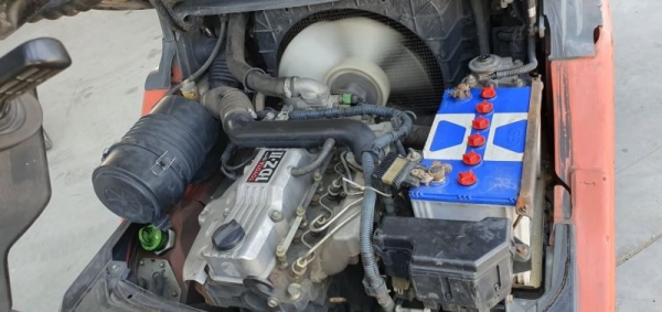 รถฟอร์คลิฟท์ขนาด 2.5 ตัน ยีห้อ TOYOTA 8FD25 เครื่องยนต์ดีเซล1DZ//2 เกียร์ออโตเมติก เสายกสูง 4 เมตร ยกหนักได้ 2500 กิโลกรัม งายาว 1.50 เมตร ยางตัน 4 ล้อ ✅ รถฟอร์คลิฟท์มือสองญี่ปุ่นพร้อมใช้งาน รถฟอร์คลิฟท์ขนาด 2.5 ตัน ยีห้อ TOYOTA 8FD25 เครื่องยนต์ดีเซล1DZ//2 เกียร์ออโตเมติก เสายกสูง 4 เมตร ยกหนักได้ 2500 กิโลกรัม งายาว 1.50 เมตร ยางตัน 4 ล้อ ✅ รถฟอร์คลิฟท์มือสองญี่ปุ่นพร้อมใช้งาน