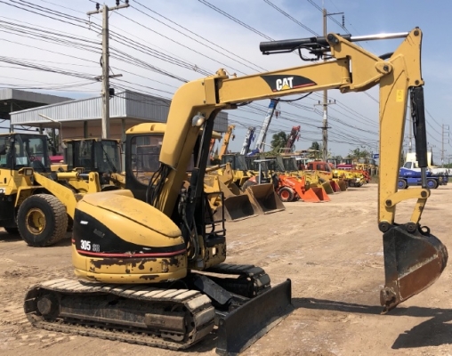 ขายรถขุด CAT 305SR คอนโทรลสั้น ปั๊มนิ้ว นำเข้าเองจากญี่ปุ่น สภาพสวยพร้อมใช้ มีVDOการทำงานครับ