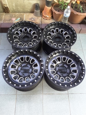 Lenso Monster 6รู139 ขอบ 16*8.5 et0 สวยๆ 1ชุด