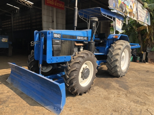 ขายรถไถ 6640 (4*4) คานหน้านิวฮอลแลนด์ เครื่องดี พร้อมใช้งาน มีทะเบียน