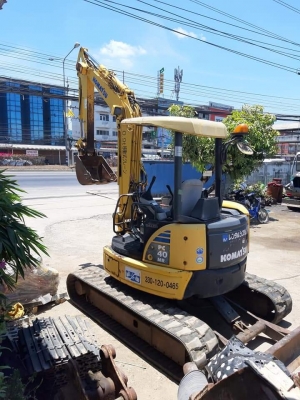 ขายจ้า..KOMATSU PC40MR-2 เก่านอกแท้  เดิมๆๆ เครื่องปั๊มดี  สภาพสวย พร้อมใช้ โทร 089-3818694 จ๊อย