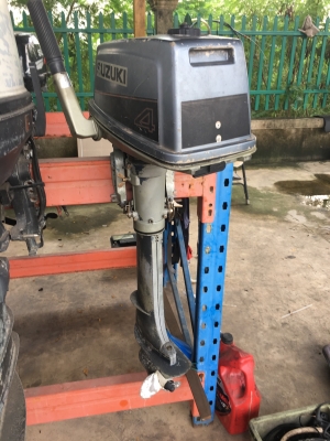 ขายเครื่อง suzuki 4 hp 2 จังหวะ เก่าญี่ปุ่น ตามรูป