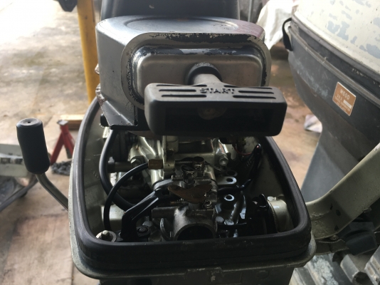 ขายเครื่อง suzuki 4 hp 2 จังหวะ เก่าญี่ปุ่น ตามรูป