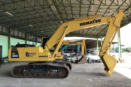 ขาย!! >>> Komatsu PC200 รุ่น 8MO รถสวยๆ สภาพนี้ซื้อไปใช้งานได้เลย <<< เบอร์ติดต่อ 098-7155789 086-4631102