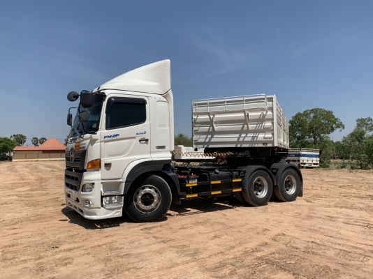 ขาย HINO VICTOR FM2P 380 แรงม้า ปี 59 พร้อมหางเซมิดั้มสามมิตรสองเพลา ปี 49 พร้อมแยกขายหัวหาง ราคาคุย