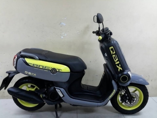 Yamaha QBIX รีโมท Keyless ABS โฉมใหม่ล่าสุด 1400 กม. สภาพนางฟ้า เอกสารครบพร้อมโอน