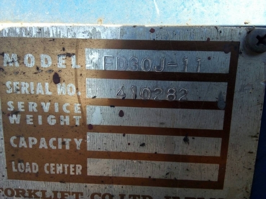 ขายอะไหล่รถฟอร์คลิฟต์ สภาพตามรูปขายไม่แพงครับ