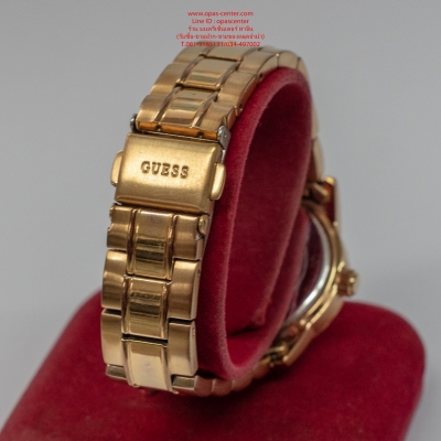 นาฬิกาข้อมือสตรี Guess สายสแตนเลส รุ่น W0572L4 - สีพิงโกลด์ สภาพใหม่ นาฬิกาข้อมือสตรี Guess สายสแตนเลส รุ่น W0572L4 - สีพิงโกลด์ สภาพใหม่