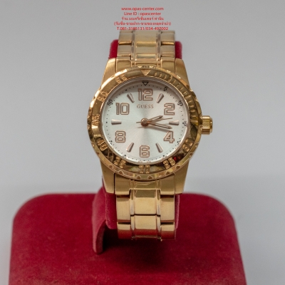 นาฬิกาข้อมือสตรี Guess สายสแตนเลส รุ่น W0572L4 - สีพิงโกลด์ สภาพใหม่