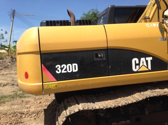 ขายรถแบคโฮ CAT 320D 8XXX ชม.