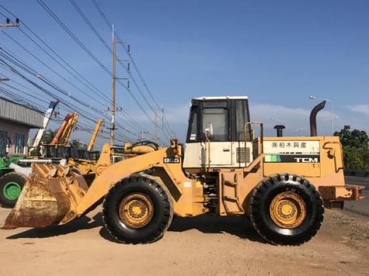 ขายรถตักล้อยาง TCM 865-2 (4,XXX ชั่วโมง) นำเข้าเองจากญี่ปุ่น สภาพสวยพร้อมใช้ มีVDOการทำงานครับ