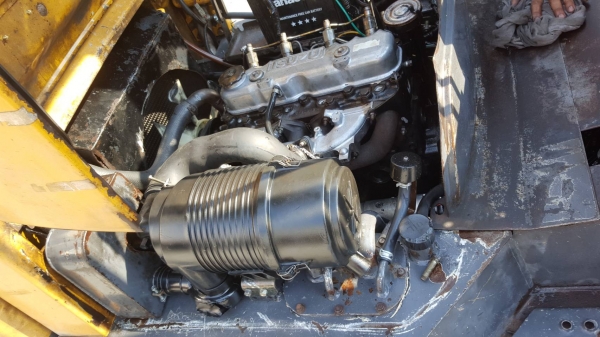 ขายรถโฟร์คลิฟท์ยี่ห้อ TCM 2.5ตัน ดีเซล เสาสูง 4 เมตร