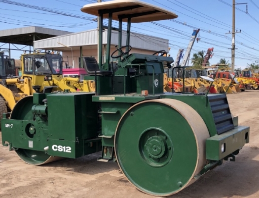 ขายรถบด 3 ล้อ DYNAPAC CS12 (2,xxx ชั่วโมง) นำเข้าเองจากญี่ปุ่น สภาพสวยพร้อมใช้