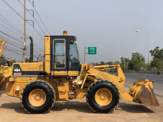 ขายรถตักล้อยาง KOMATSU WA100-1 นำเข้าเองจากญี่ปุ่น สภาพสวยพร้อมใช้ มีVDOการทำงานครับ ขายรถตักล้อยาง KOMATSU WA100-1 นำเข้าเองจากญี่ปุ่น สภาพสวยพร้อมใช้ มีVDOการทำงานครับ