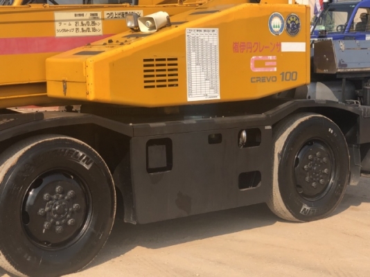 ขายรถเครน TADANO TR100M-1 (ขนาด 10 ตัน) ปี 1995 นำเข้าเองจากญี่ปุ่น สภาพสวยพร้อมใช้ มีVDOการทำงานครั