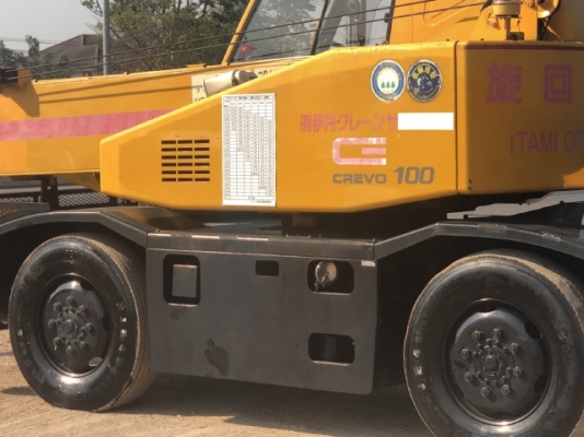 ขายรถเครน TADANO TR100M-1 (ขนาด 10 ตัน) ปี 1995 นำเข้าเองจากญี่ปุ่น สภาพสวยพร้อมใช้ มีVDOการทำงานครั