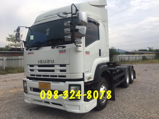 Isuzu 360 แรง ปี 55 สิบล้อหัวลาก พร้อมใช้งาน ทะเบียนพร้อม