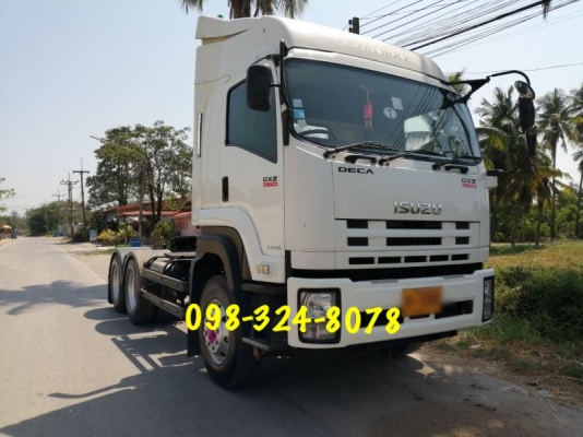Isuzu GXZ 360 แรง ยูโร3 ปี 56 สิบล้อหัวลาก สองเพลา รถสวยเดิมบาง ยางเต็ม พร้อมใช้งาน ทะเบียนพร้อม Isuzu GXZ 360 แรง ยูโร3 ปี 56 สิบล้อหัวลาก สองเพลา รถสวยเดิมบาง ยางเต็ม พร้อมใช้งาน ทะเบียนพร้อม