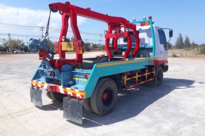 Hino 6 ล้อ Fc4j 145 แรง (รถยกเฉพาะกิจ) เบรคจิฟฟี่ พวงมาลัยพาวเวอร์ มีวินพร้อมต่อระบบต่อลากจูง ยางดี 