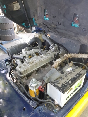 Komatsu FD30-12  ขนาด 3ตัน เสา4เมตร เกียร์ธรรมดา เครื่องยนต์ดีเซล4JG2 ฮิ้งโฟร์ค ราคาต่อรองได้ 0816161541