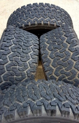 ขายล้อขอบ 20" พร้อมยาง AT 265/50/20