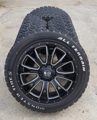 ขายล้อขอบ 20" พร้อมยาง AT 265/50/20