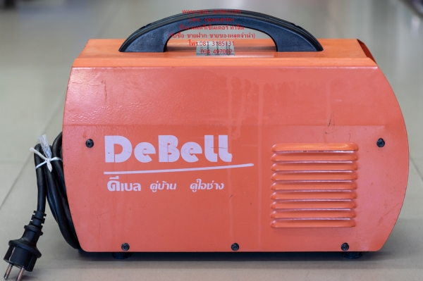 เครื่องเชื่อม DEBELL ระบบ Inverter รุ่น MMA 300 สภาพใหม่ มีสายเชื่อม 10 เมตร เครื่องเชื่อม DEBELL ระบบ Inverter รุ่น MMA 300 สภาพใหม่ มีสายเชื่อม 10 เมตร