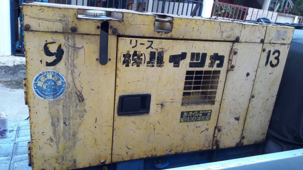 ขายเครื่องปั๊มลมสกรู DENYO DPS-90SSB2 เก่านอก # ขนาด 7 บาร์ 90cfm สภาพดี พร้อมใช้ 87000บาท โทร084-5424150 line id : rapinzat