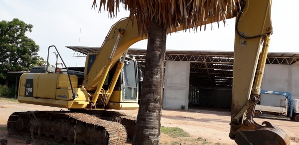 ขายรถแม็กโค / โคมัสสุ PC160-8 เอกสารเล่มทะเบียน