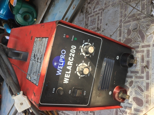 ขายตู้เชื่อม WELPRO ARC200 มือสองครับ