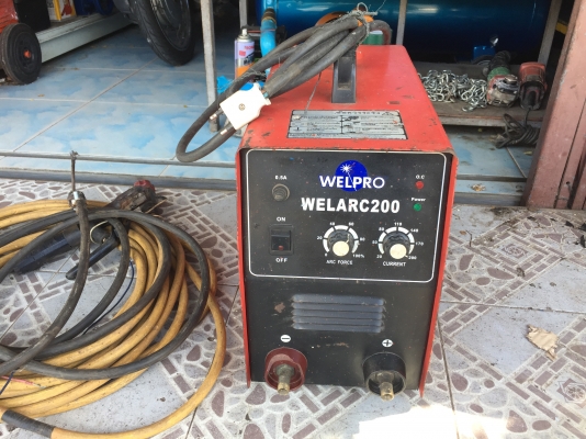 ขายตู้เชื่อม WELPRO ARC200 มือสองครับ