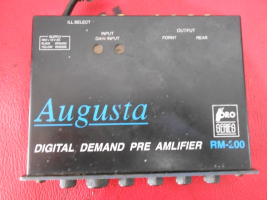 ปรีแอมป์4แบน AUGASTA